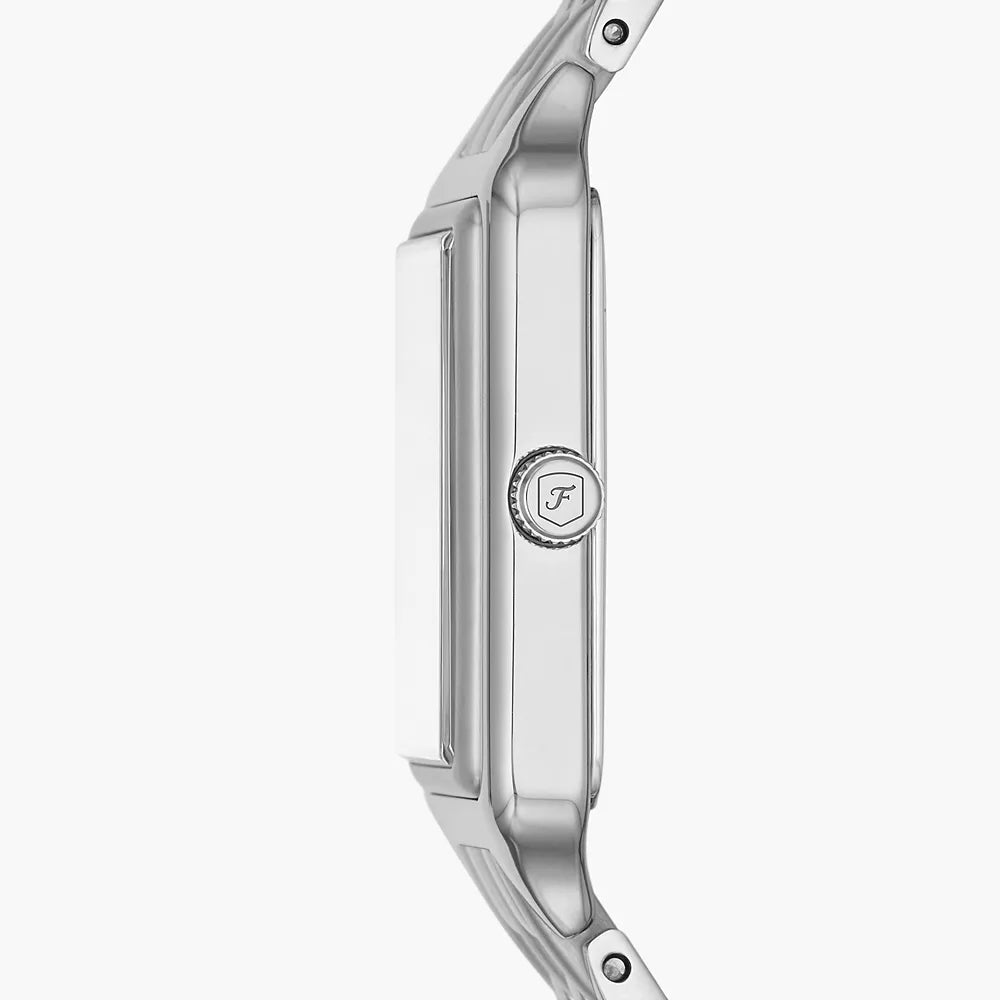 
                      
                        Fossil Raquel Three-Hand Date Stainless Steel Watch
                      
                    
