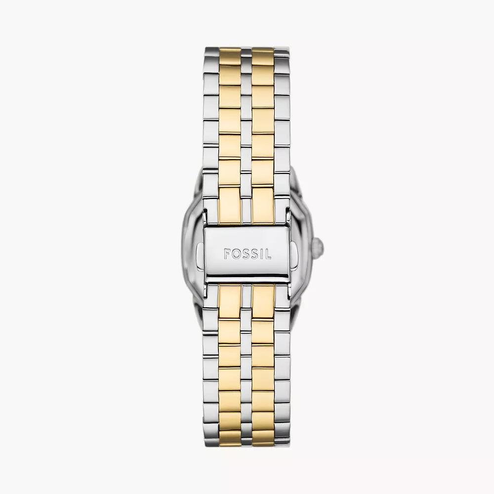 
                      
                        Fossil Harlow Three-Hand Two-Tone Stainless Steel Watch
                      
                    