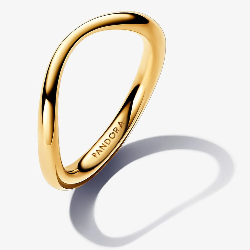 Pandora Organically Shaped Band Ring
