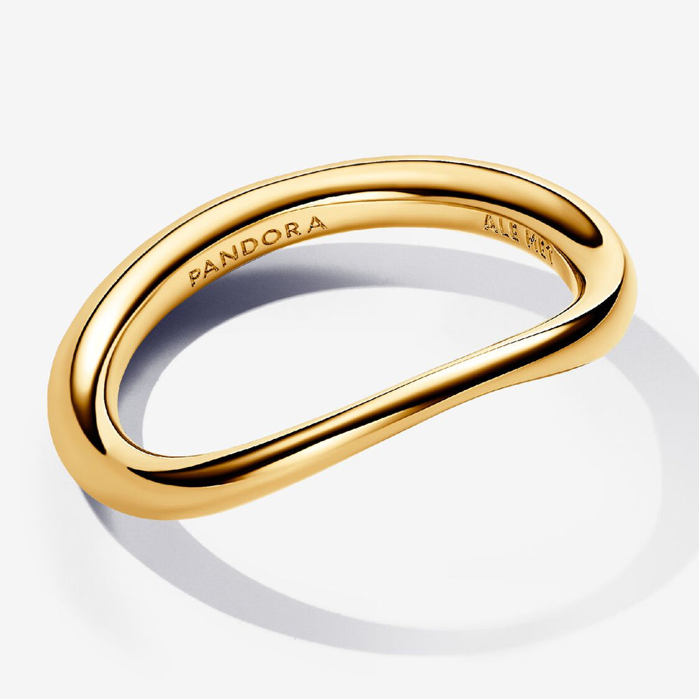 
                      
                        Pandora Organically Shaped Band Ring
                      
                    