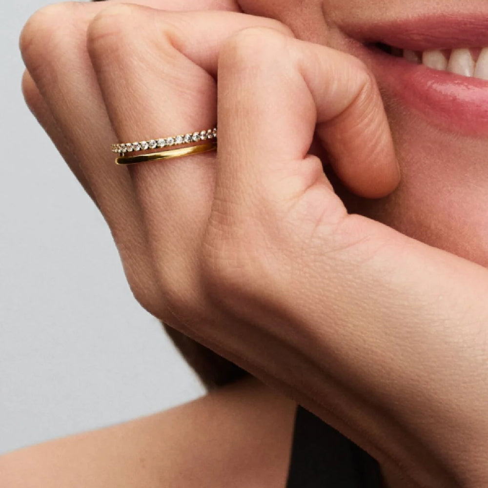 
                      
                        Pandora Double Band Ring
                      
                    