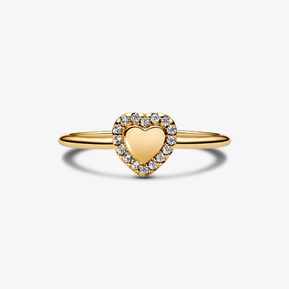 
                      
                        Pandora Engravable Heart Halo Ring
                      
                    