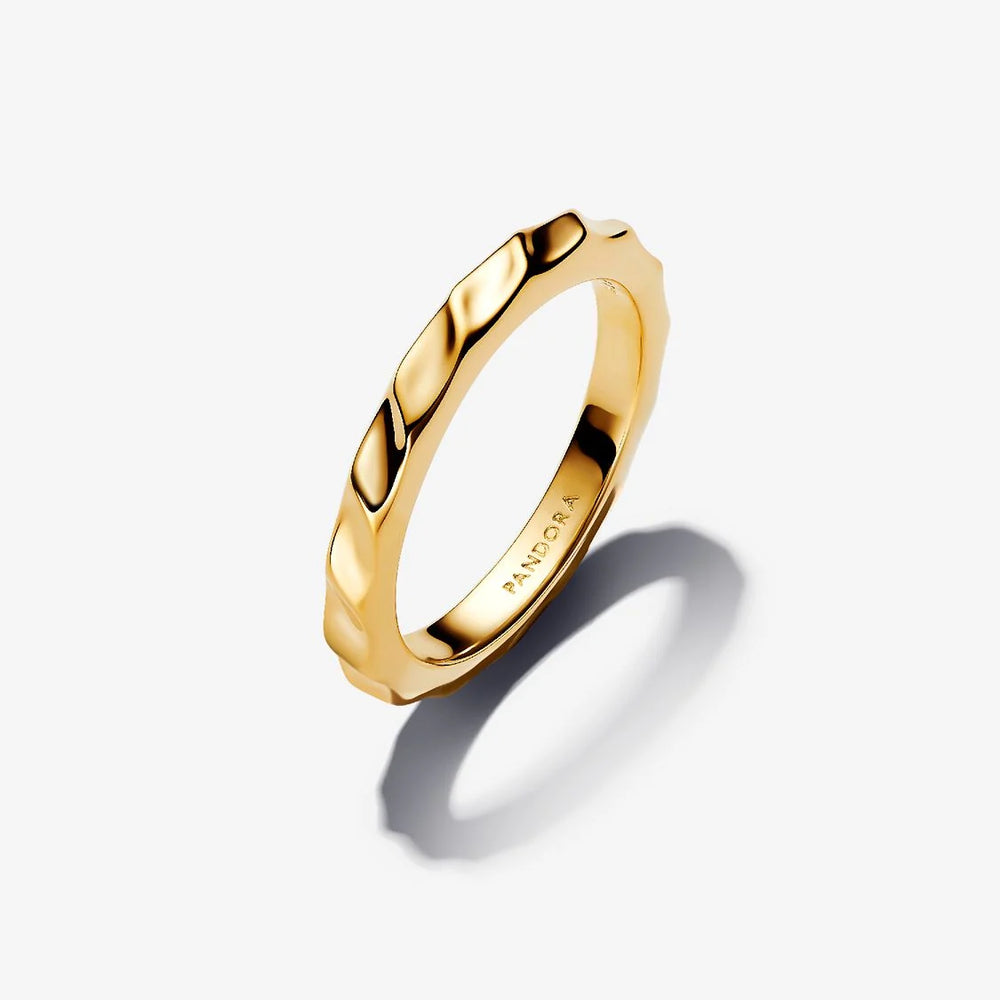 Pandora Rippled Band Ring