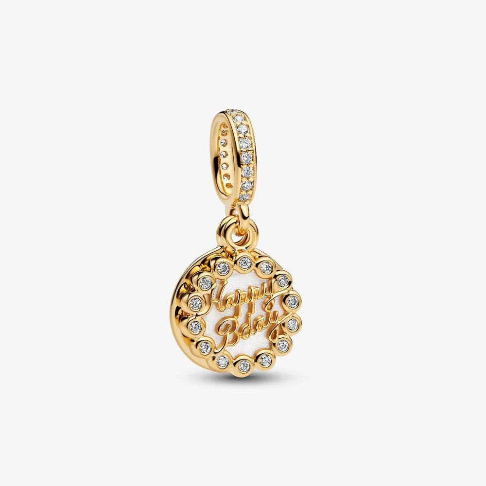 Pandora Happy Birthday Cake Dangle Charm
