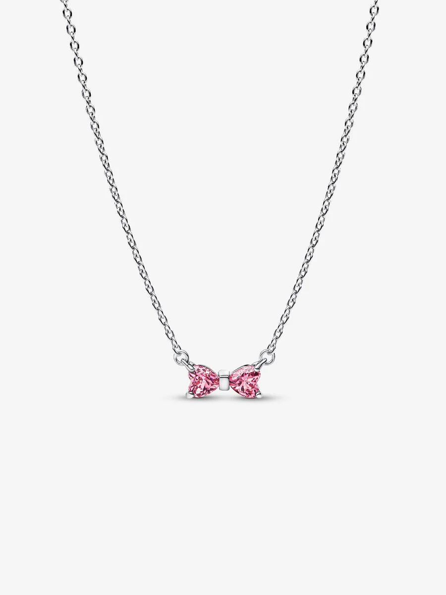 Pandora Bow Pendant Necklace