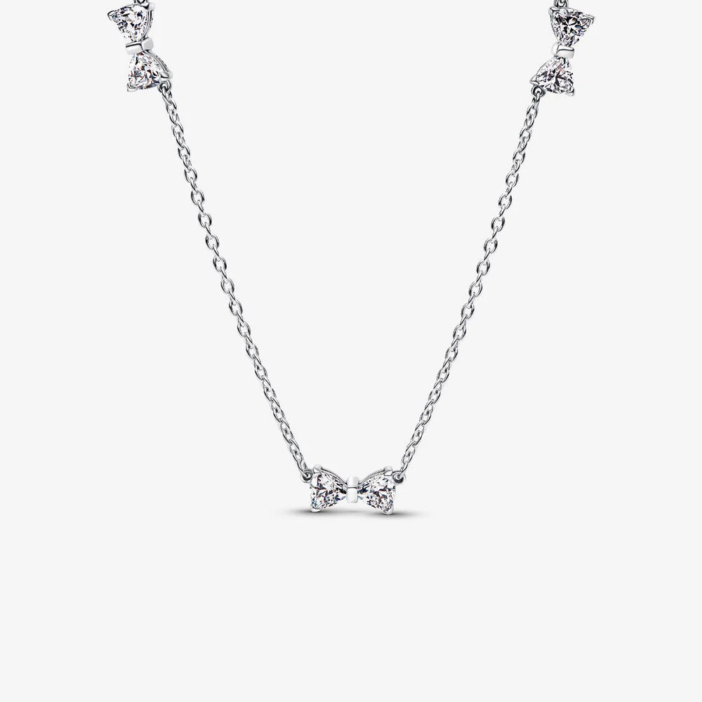 Pandora Bow Station Chain Necklace
