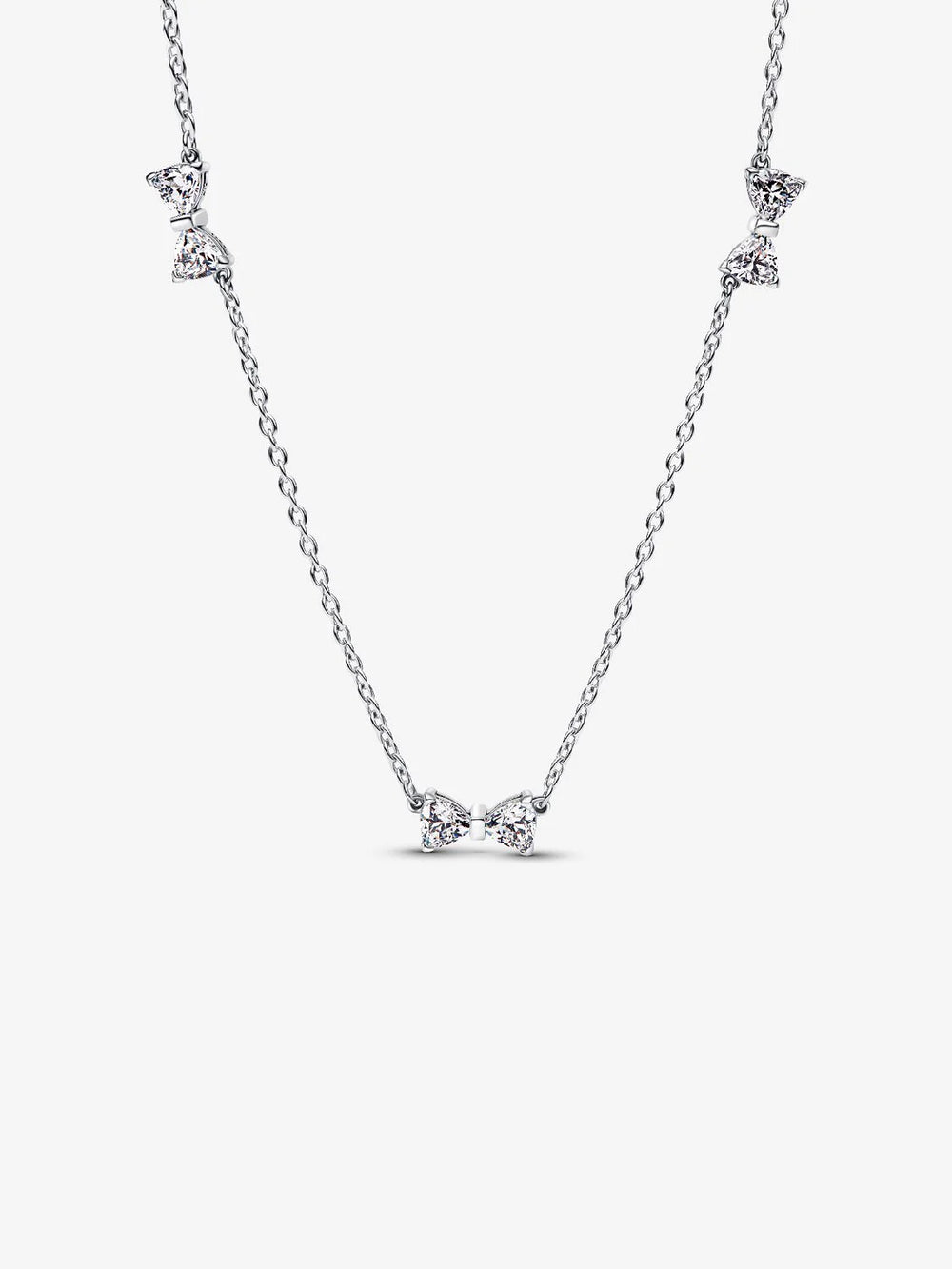 Pandora Bow Station Chain Necklace