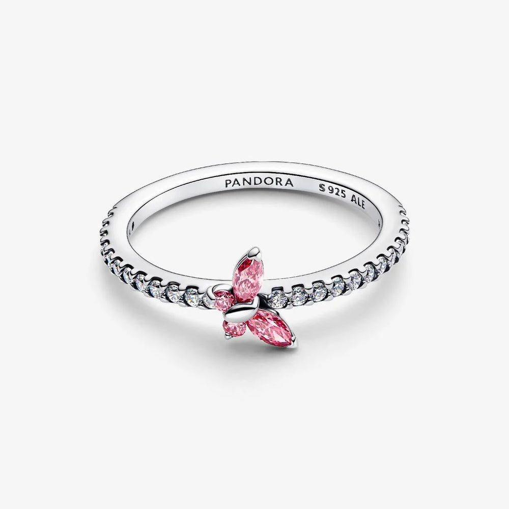 
                      
                        Pandora Sparkling Butterfly Ring
                      
                    