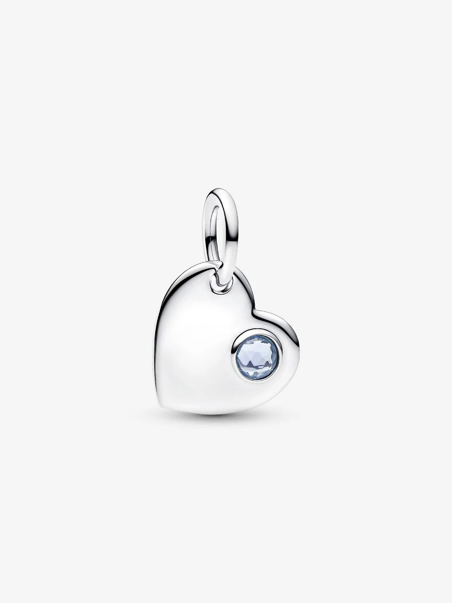 Pandora March Heart Dangle Charm