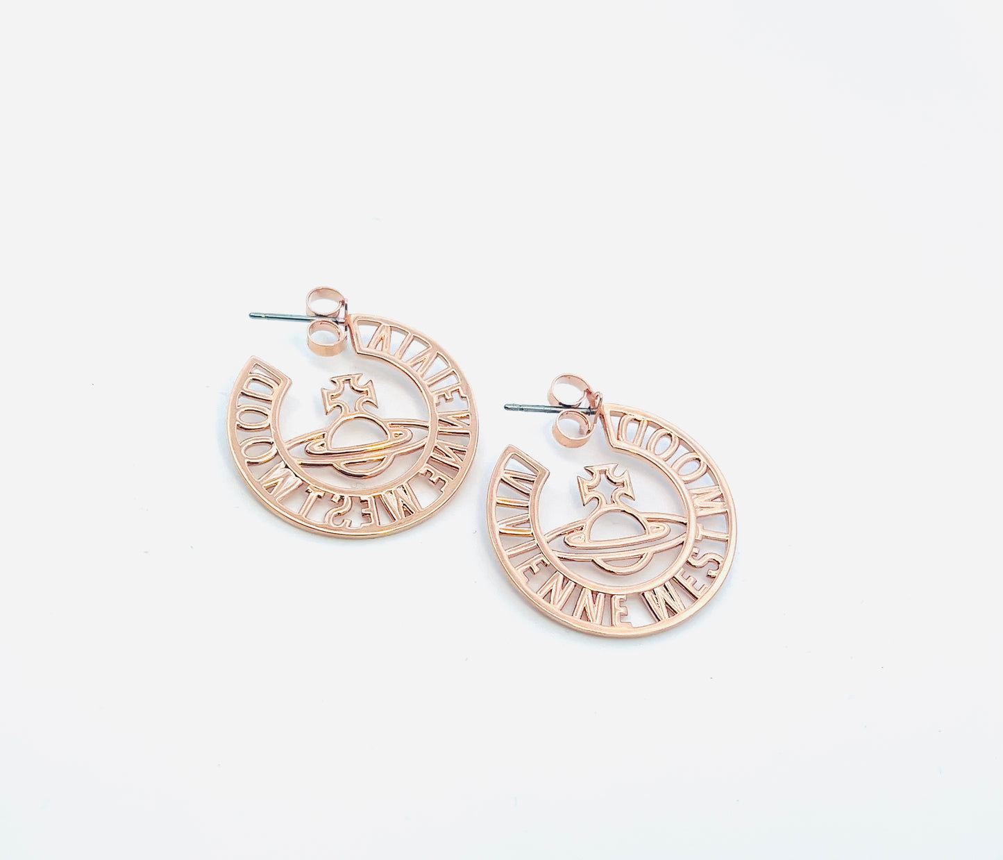 Vivienne Westwood Selma Rose Gold Earrings