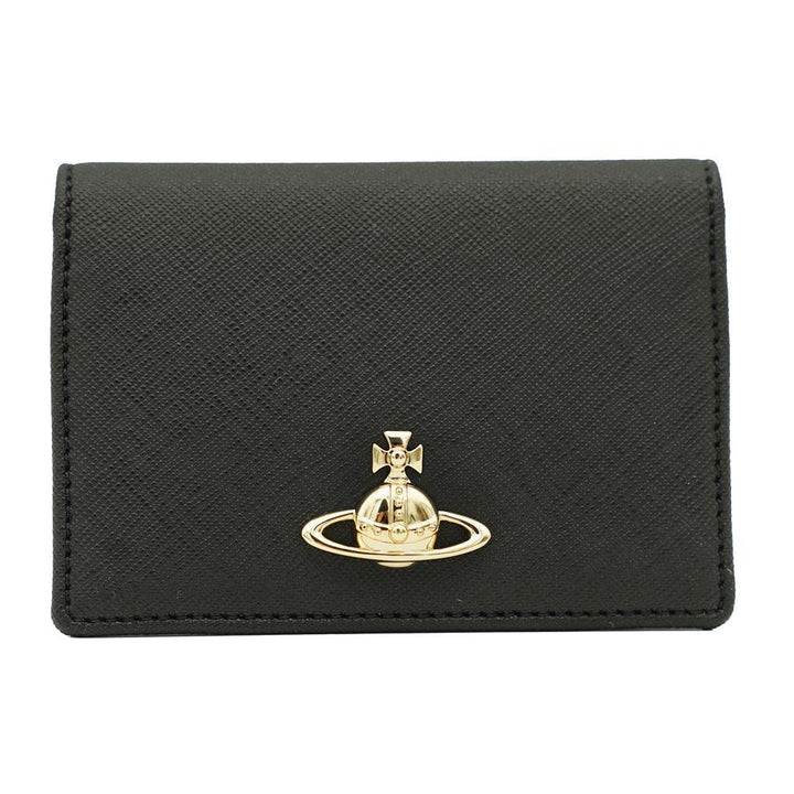 Vivienne Westwood Woman Billfold 3D Orb Black