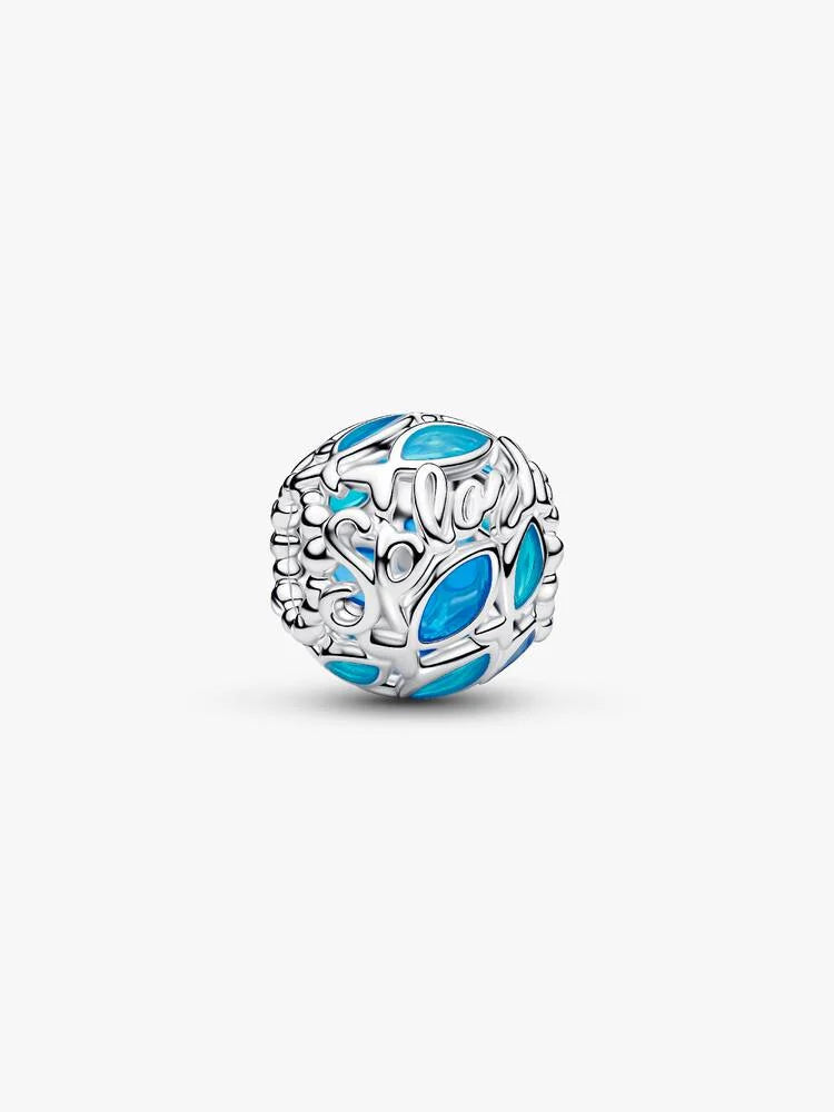 Pandora Openwork Swimming Fish Charm