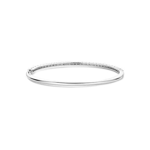 Ti Sento Classic Zirkonia Bangle Silver