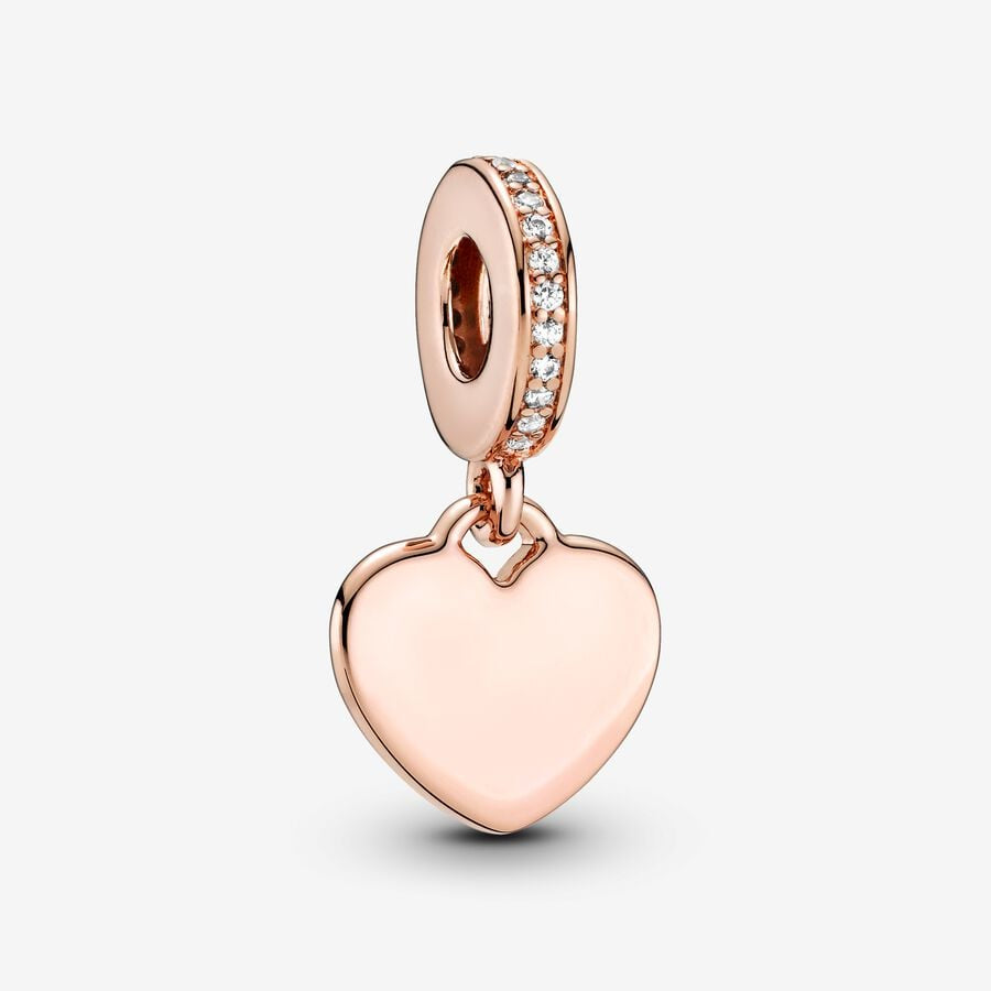 Pandora Engravable Heart Tag Dangle Charm