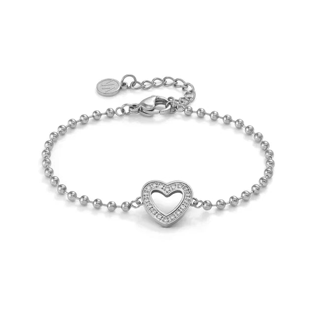 Nomination Soffio D'Amore Steel Heart Bracelet