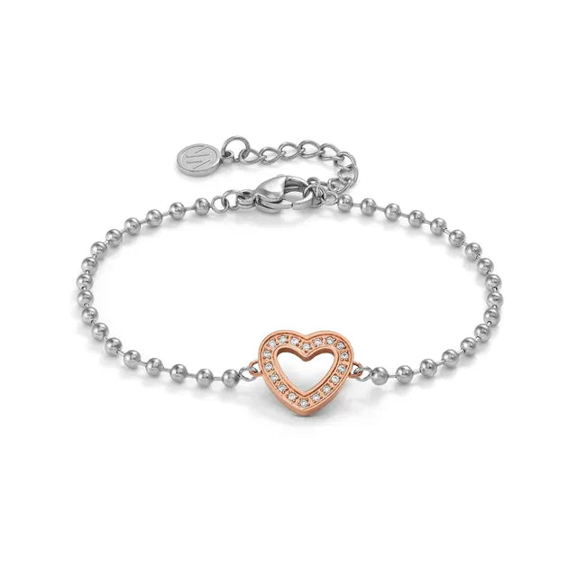 
                      
                        Nomination Soffio D'Amore Steel Heart Bracelet
                      
                    