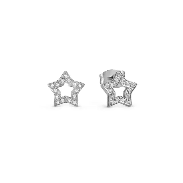 Nomination Soffio D'Amore Steel Star Stud Earrings