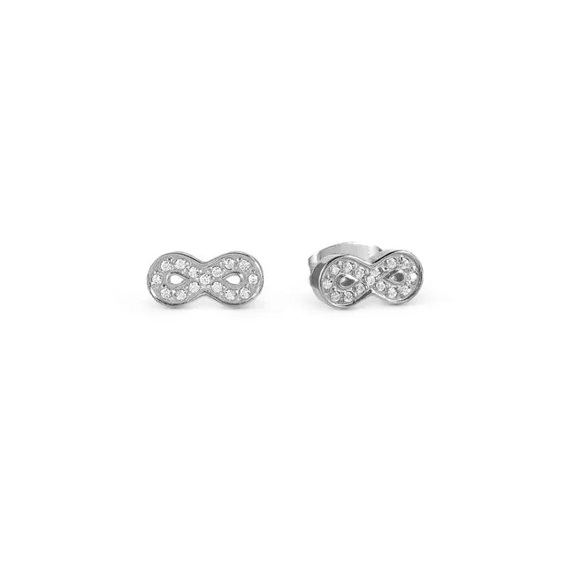 Nomination Soffio D'Amore Steel Infinity Stud Earrings