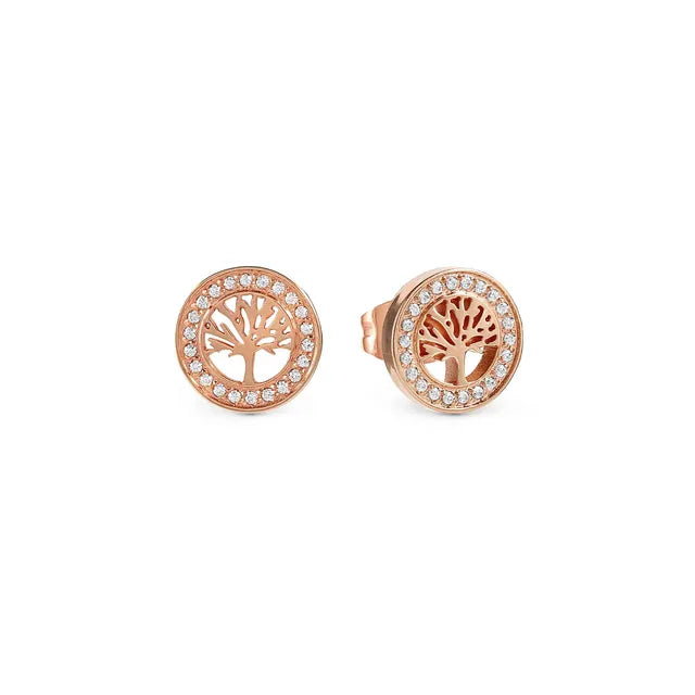 
                      
                        Nomination Soffio D'Amore Steel Tree of Life Stud Earrings
                      
                    