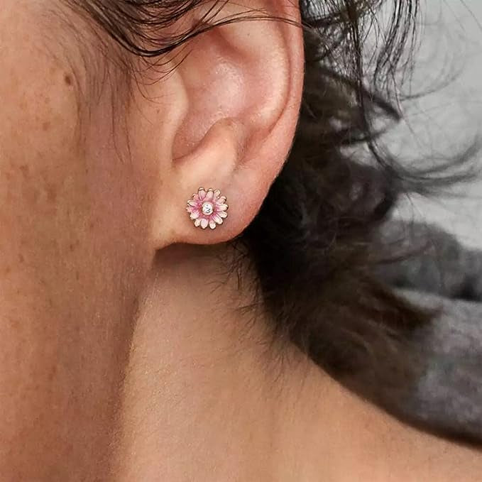 
                      
                        Pandora Pink Daisy Stud Earrings Rose Gold
                      
                    