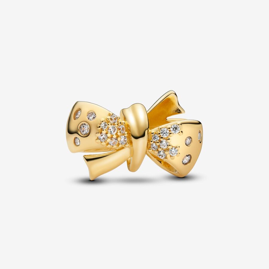 Pandora Sparkling Bow Charm