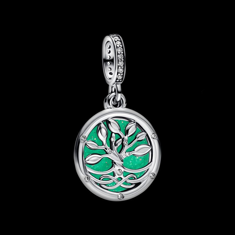 
                      
                        Pandora Glow-in-the-dark Infinity Tree Double Dangle Charm
                      
                    