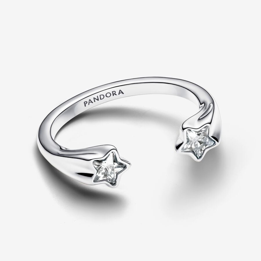 
                      
                        Pandora Shooting Stars Open Ring
                      
                    