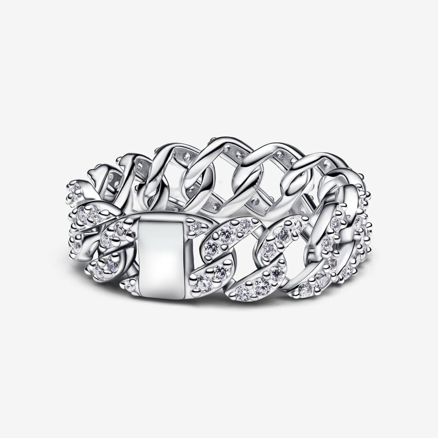 
                      
                        Pandora Pavé Cuban Chain Ring
                      
                    