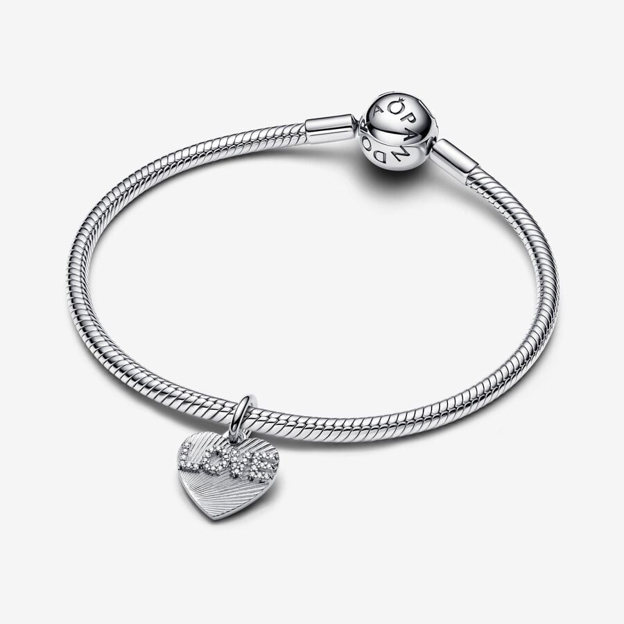 
                      
                        Pandora Engravable Love Heart Dangle Charm
                      
                    