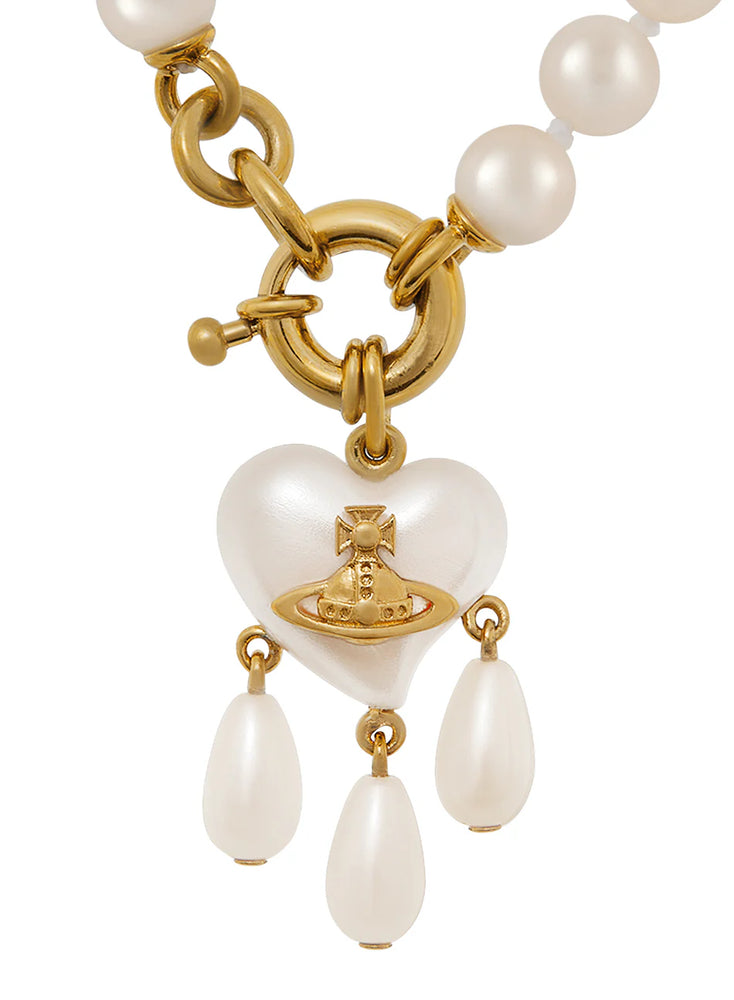 
                      
                        Vivienne Westwood Gold Tone Sheryl Pearl Necklace
                      
                    