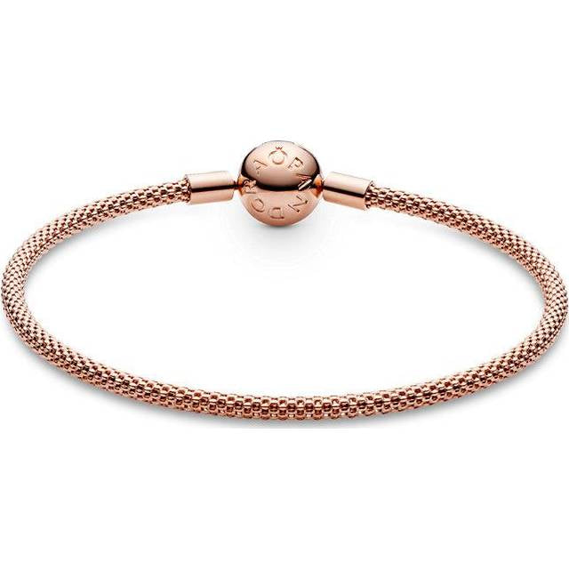 
                      
                        Pandora Moments Rose Gold Mesh Bracelet
                      
                    