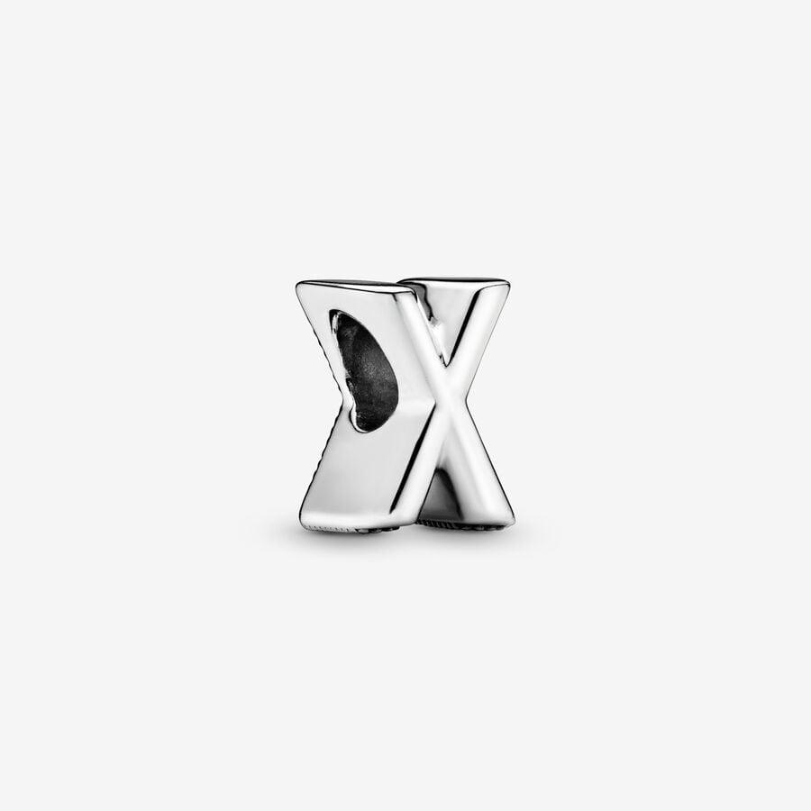 Pandora Letter X Alphabet Charm