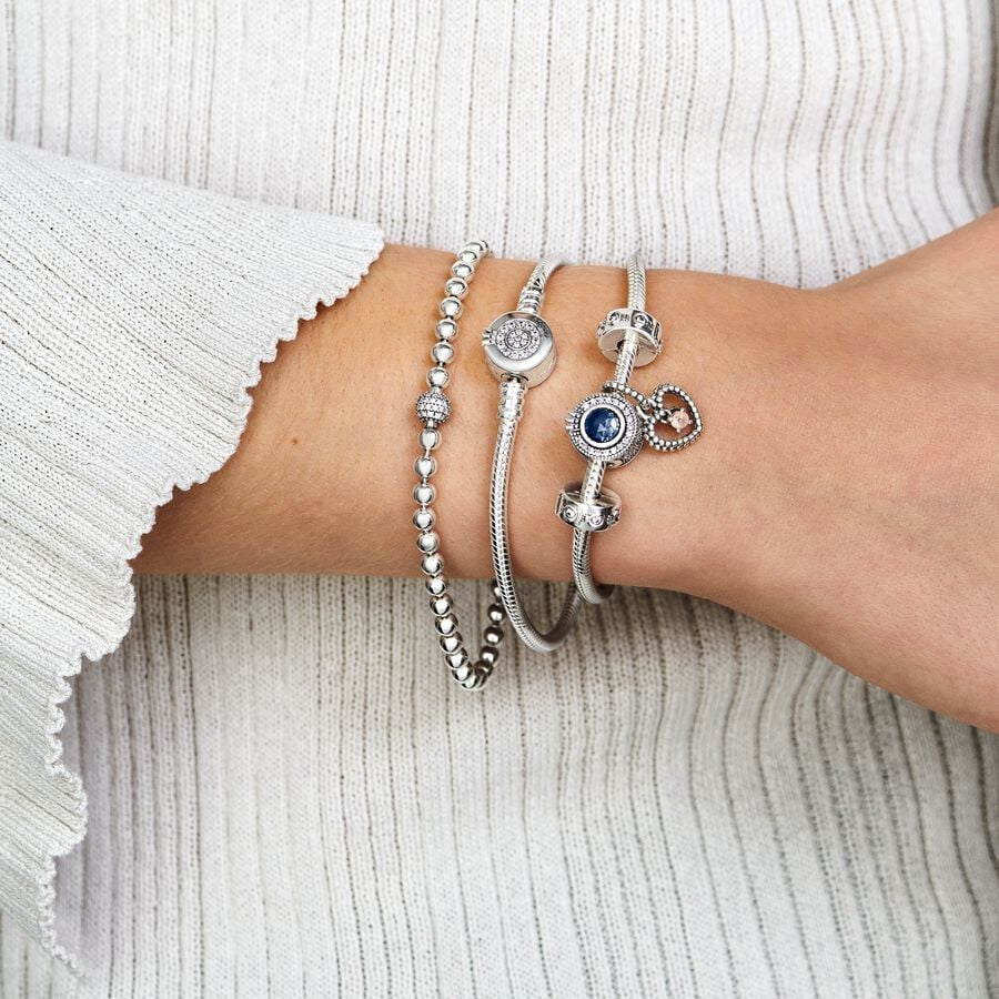 
                      
                        Pandora Beads & Pavé Bracelet
                      
                    