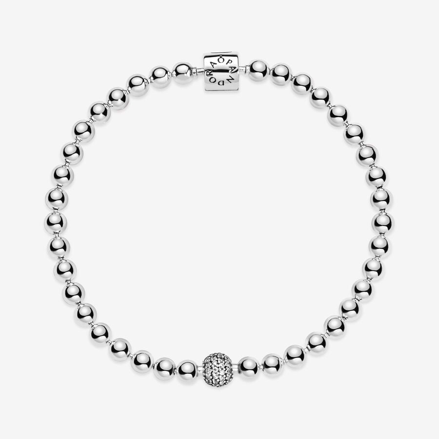 
                      
                        Pandora Beads & Pavé Bracelet
                      
                    