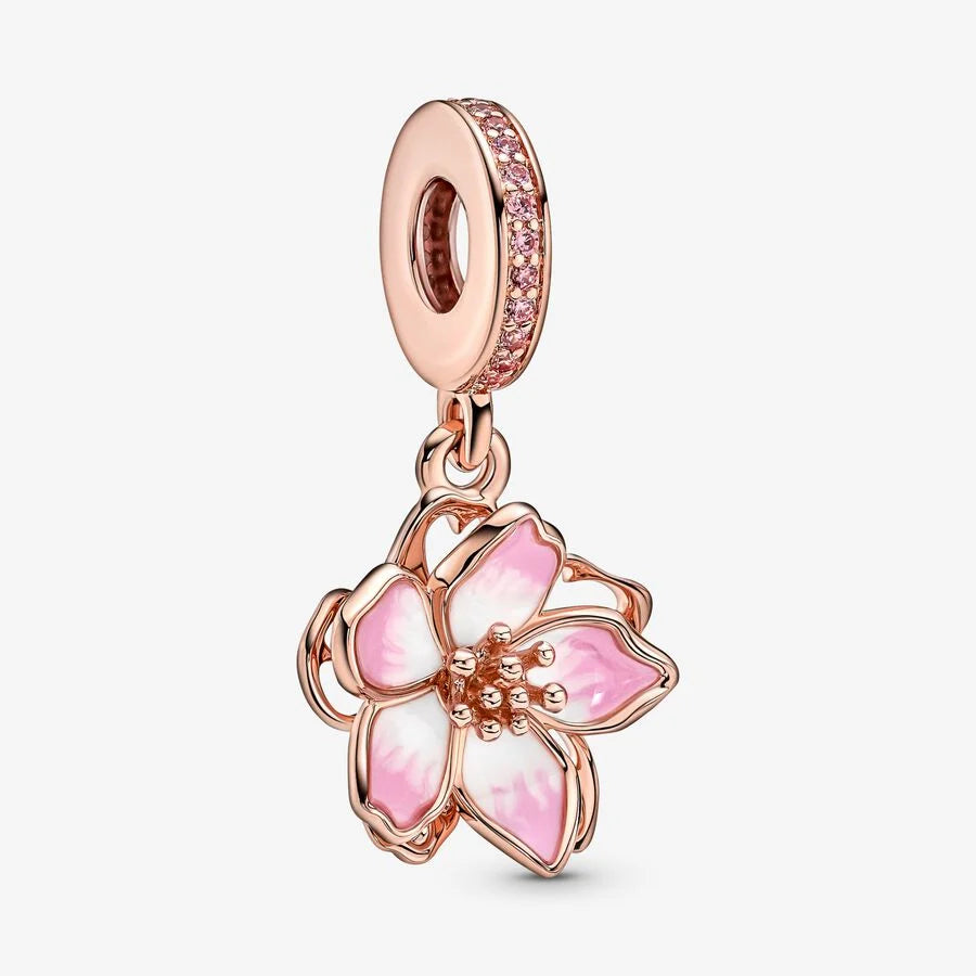 Pandora Cherry Blossom Dangle Charm