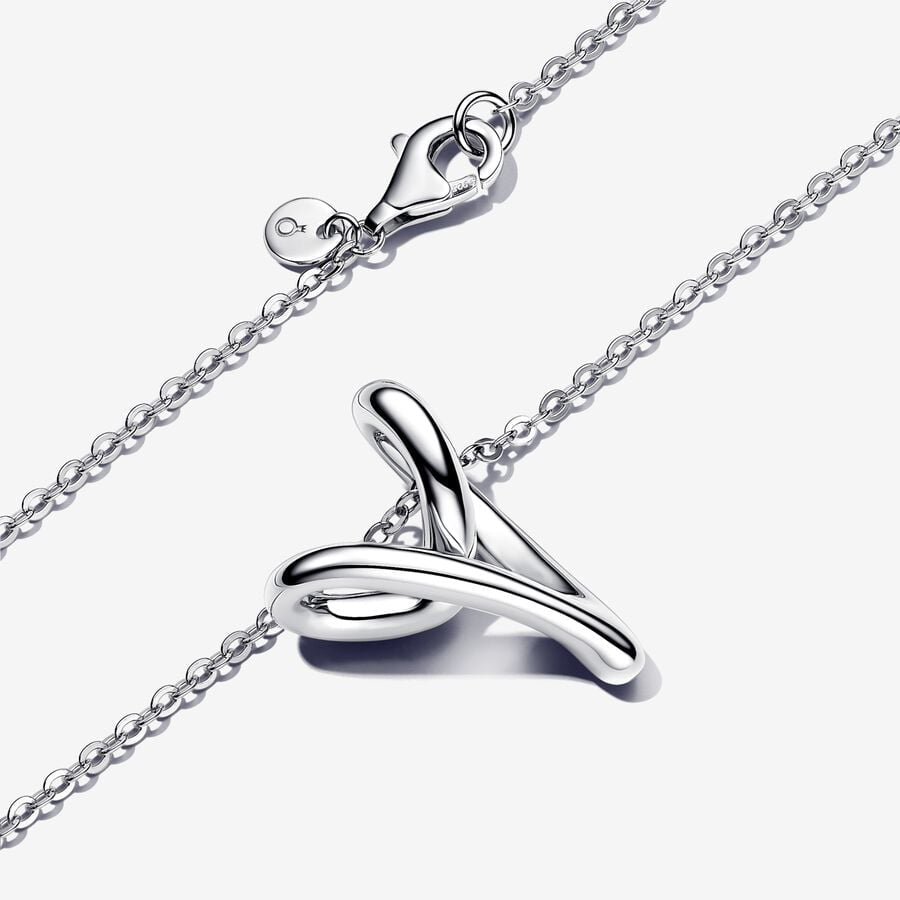 
                      
                        Pandora Essence Organically Shaped Heart Pendant Necklace
                      
                    