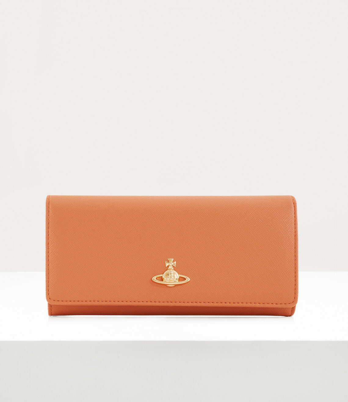 Vivienne Westwood Saffiano Biogreen Long Card Holder