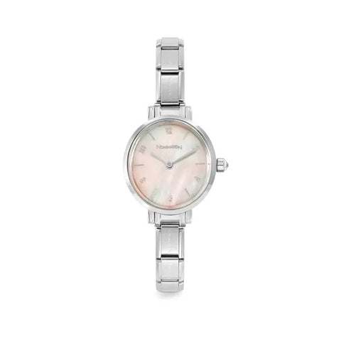Nomination Classic Paris Oval Pink Mother Of Pearl Watch