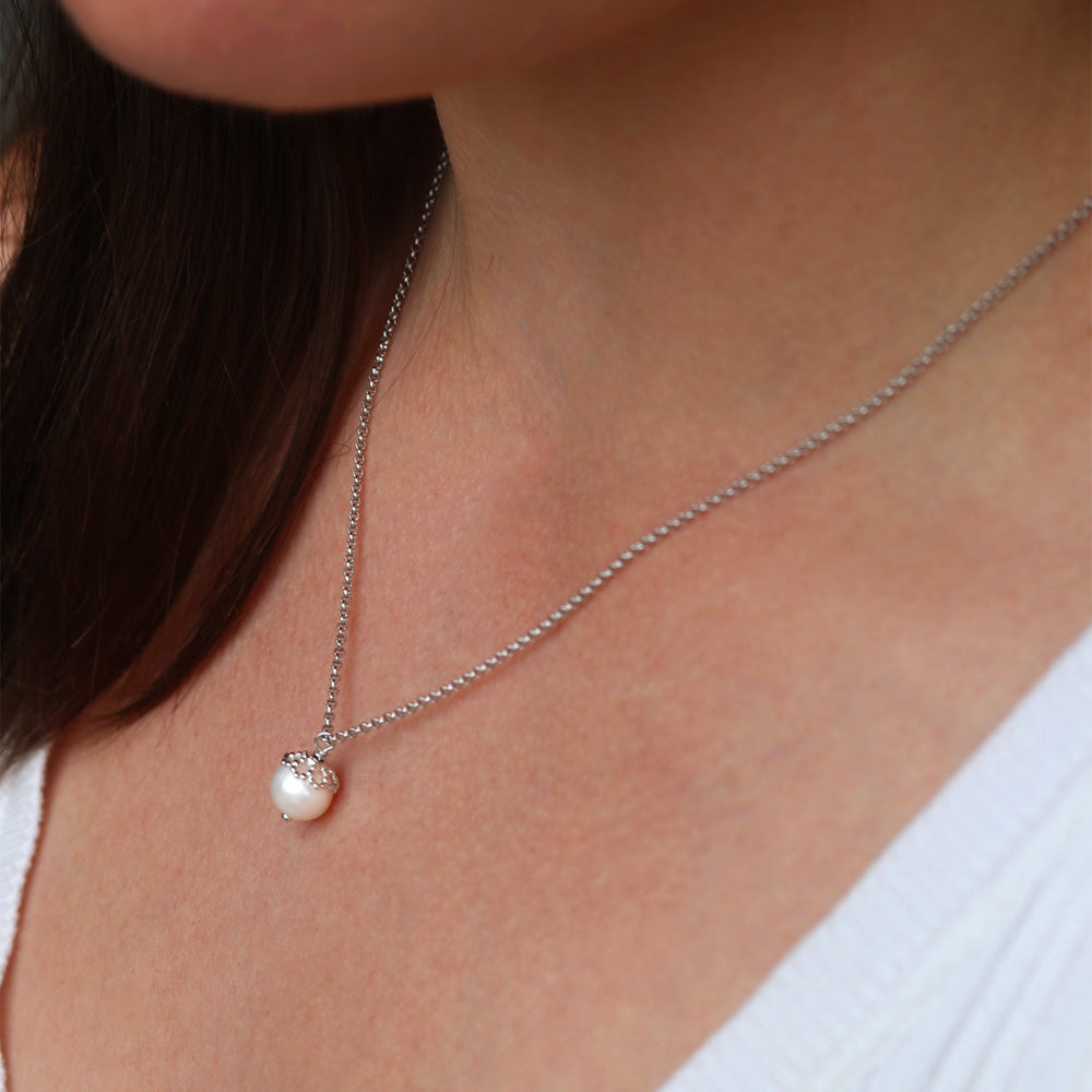 
                      
                        Jersey Pearls Emma Kate Pearl Necklace
                      
                    