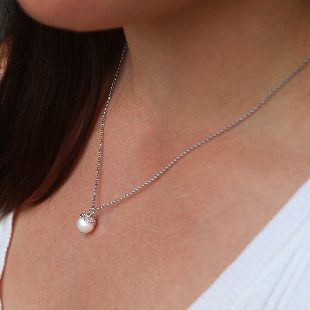Jersey Pearls Emma Kate Pearl Necklace
