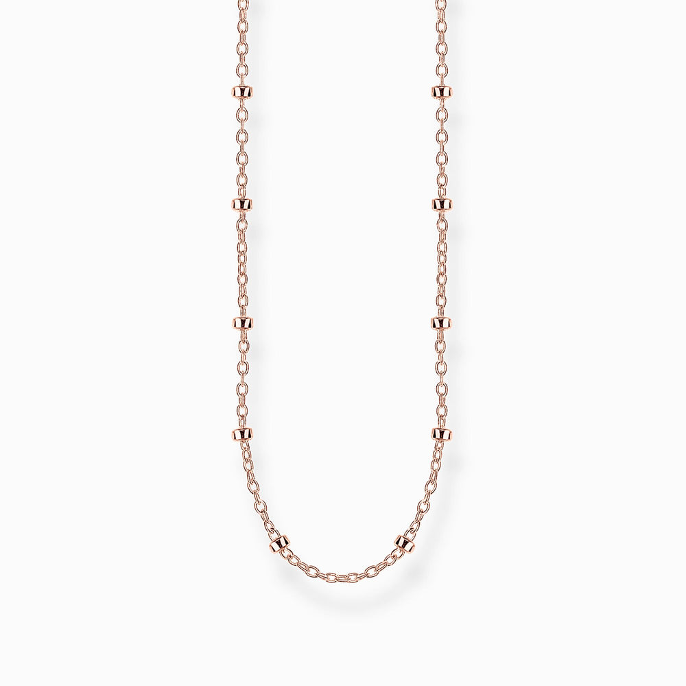 
                      
                        Thomas Sabo Round Rose Gold Belcher Chain
                      
                    