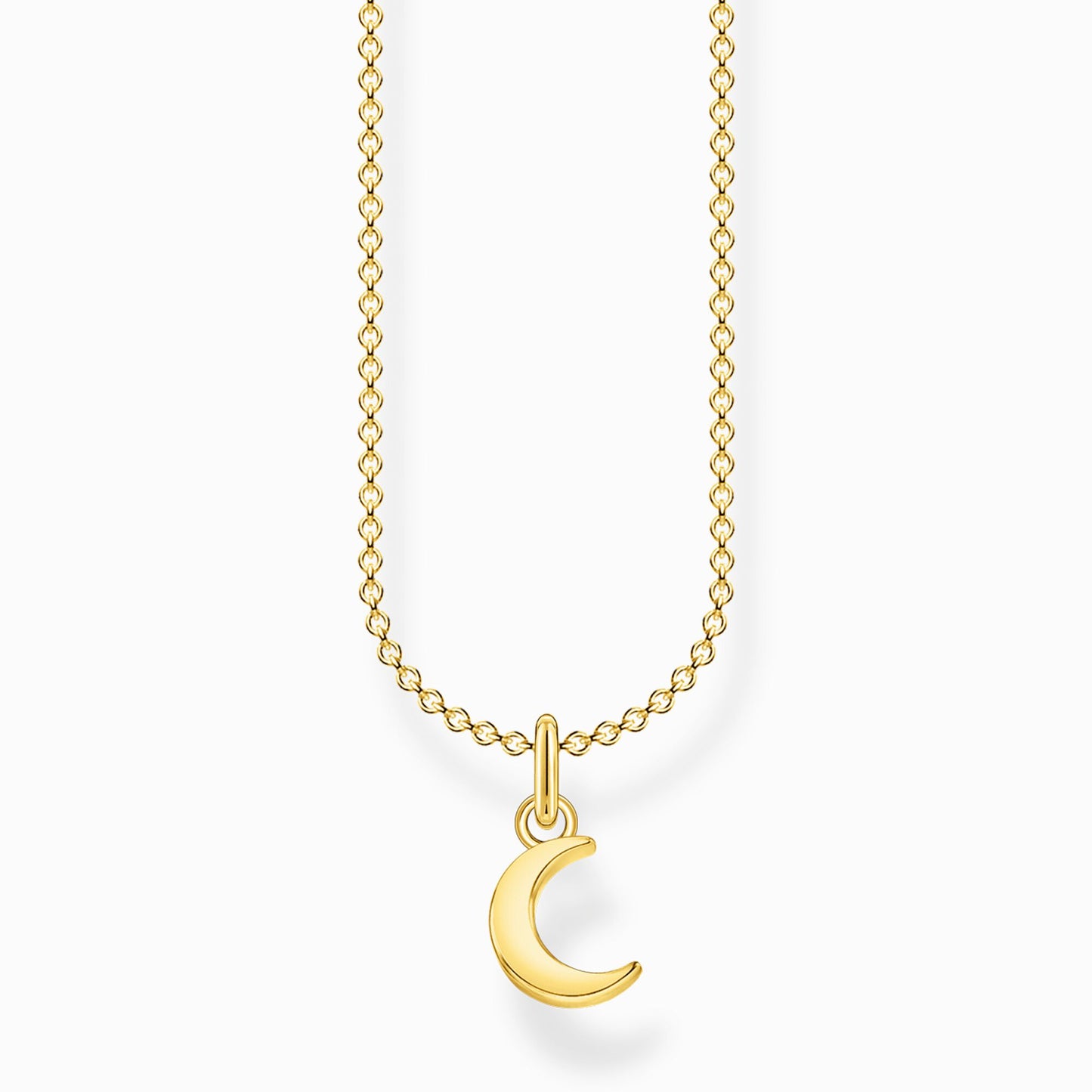 Thomas Sabo Gold-Plated Moon Necklace