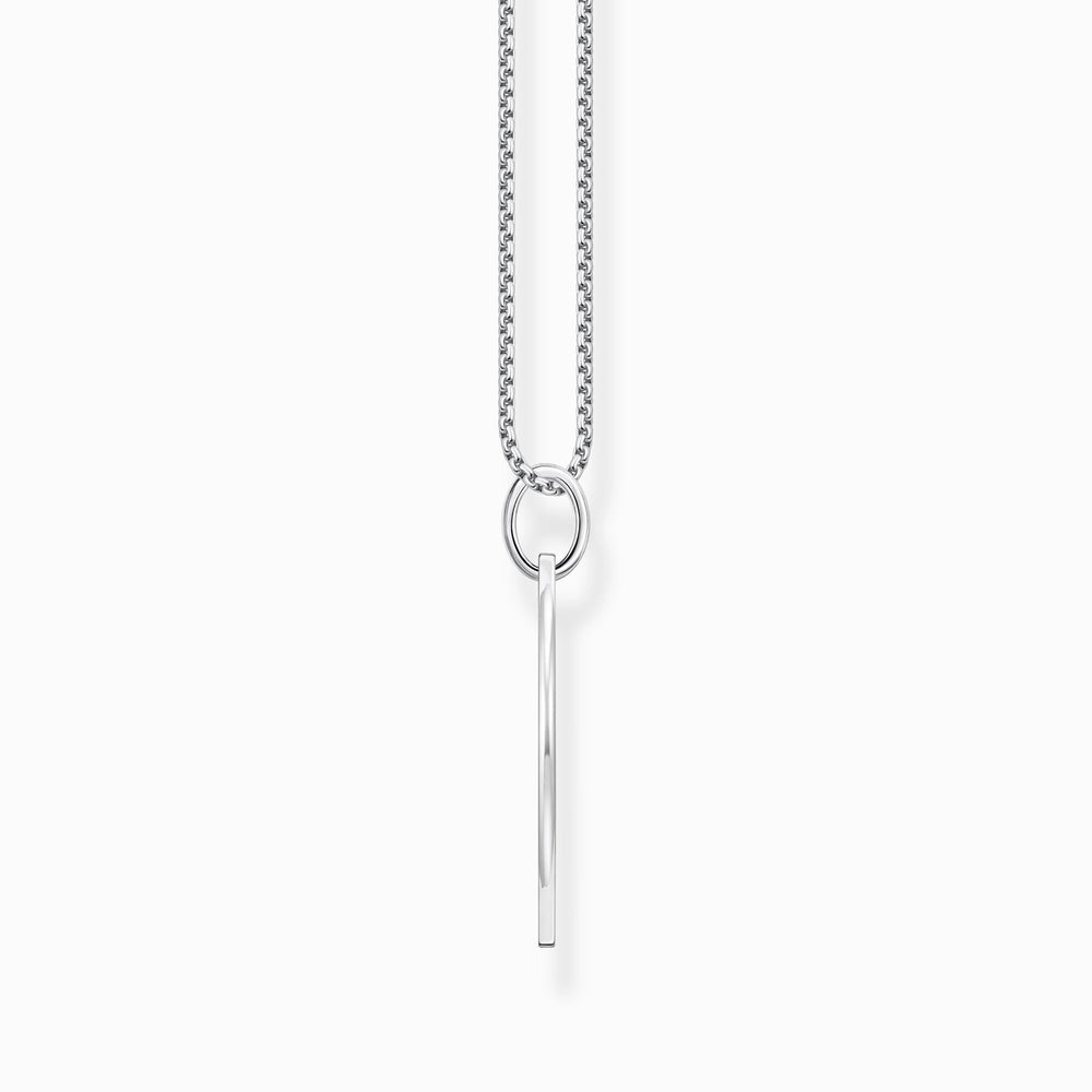 
                      
                        Thomas Sabo Silver Zirconia Tag Necklace
                      
                    