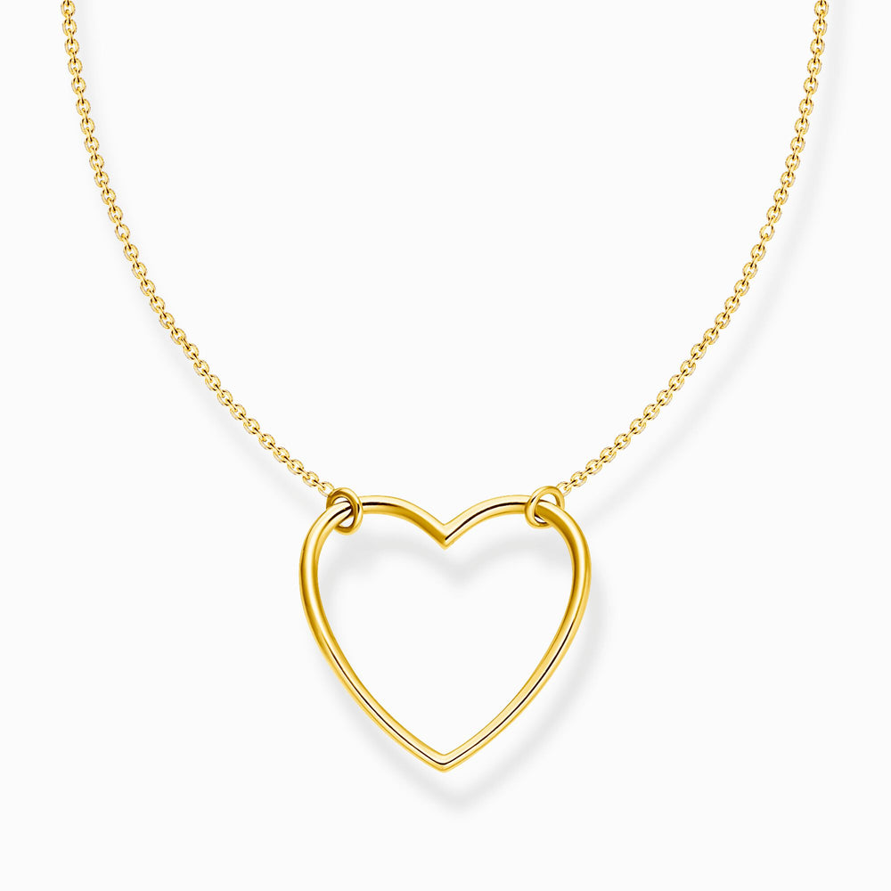 Thomas Sabo Gold Heart Necklace