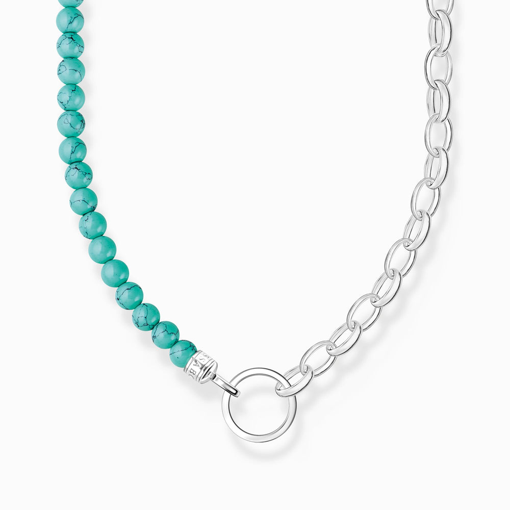 Thomas Sabo Charm Club Turquoise Beaded Necklace