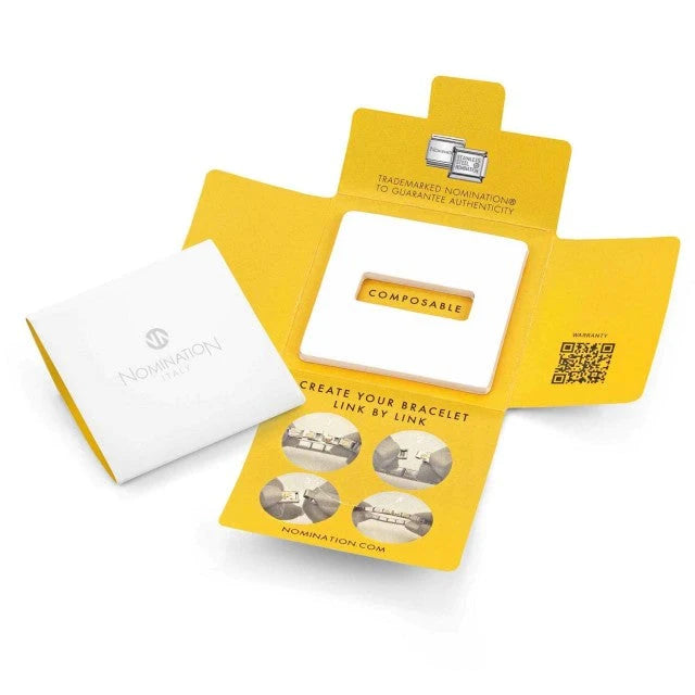 
                      
                        Nomination Classic Silver Rich Yellow Gold Charm Link
                      
                    