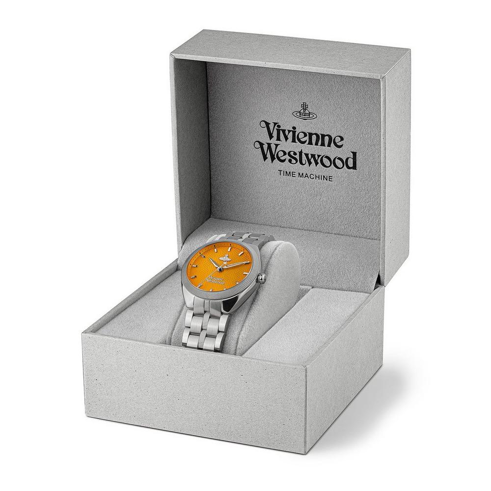 
                      
                        Vivienne Westwood The Mews Orange Ladies Watch
                      
                    