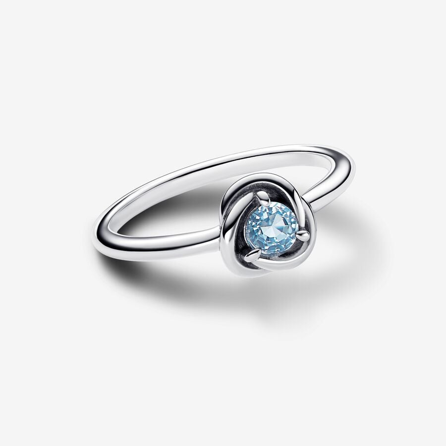 
                      
                        Pandora March Birthstone Eternity Circle Ring
                      
                    