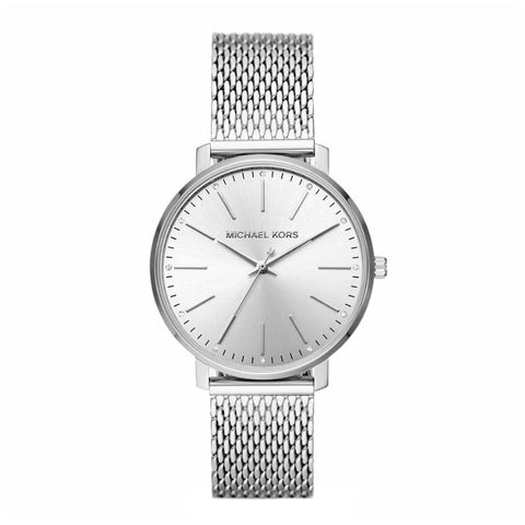 Michael Kors Pyper Silver Mesh Ladies Watch