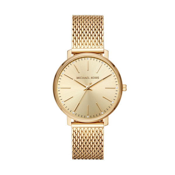 Michael Kors Pyper Gold-Tone Steel Ladies Watch